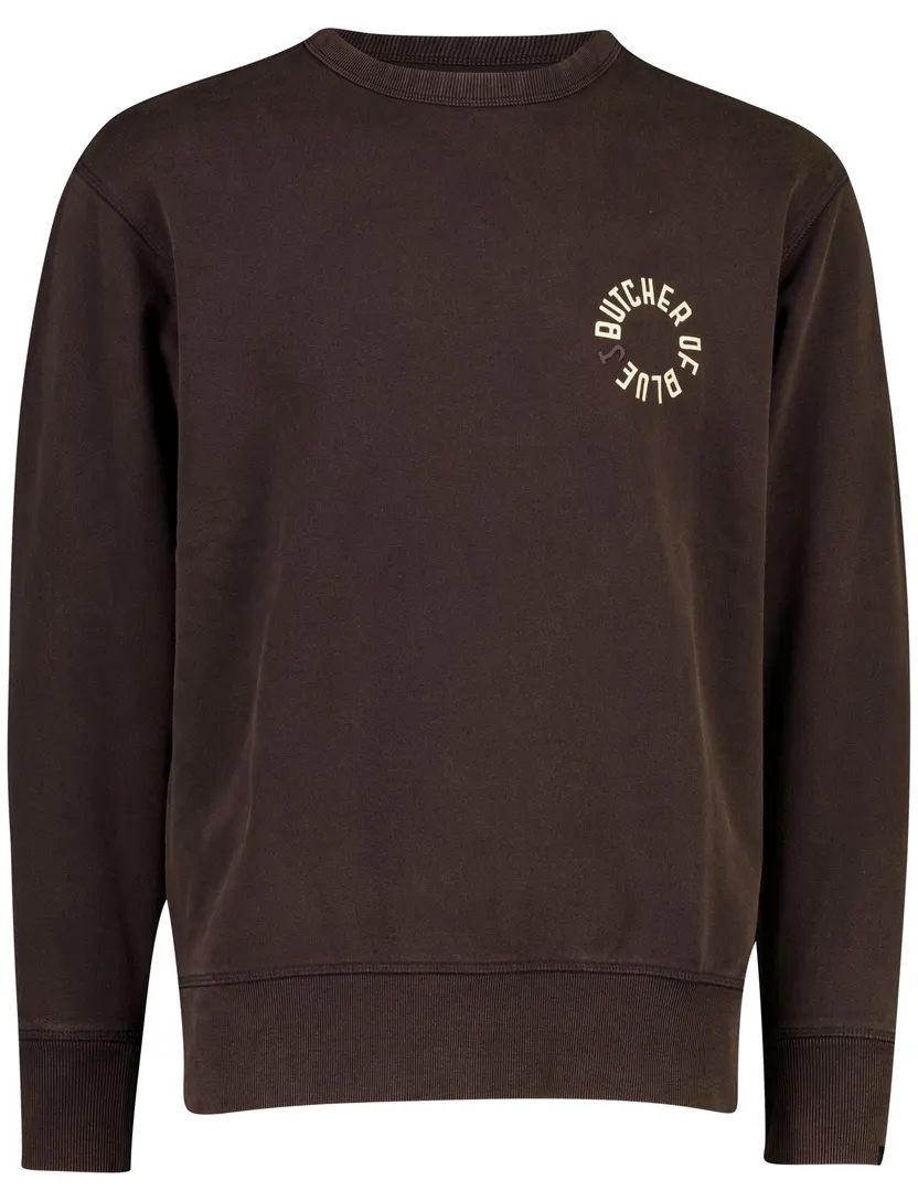 Trui Butcher of Blue bruin sweater