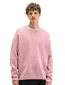 Butcher of Blue trui roze gemeleerd gebreid