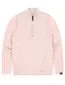 Roze trui Butcher of Blue half zip gebreid
