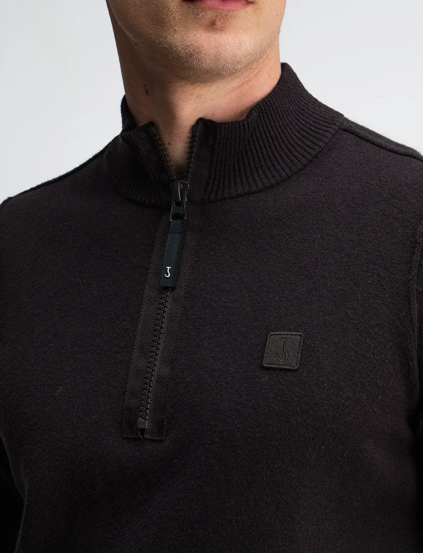Trui half zip Butcher of Blue bruin