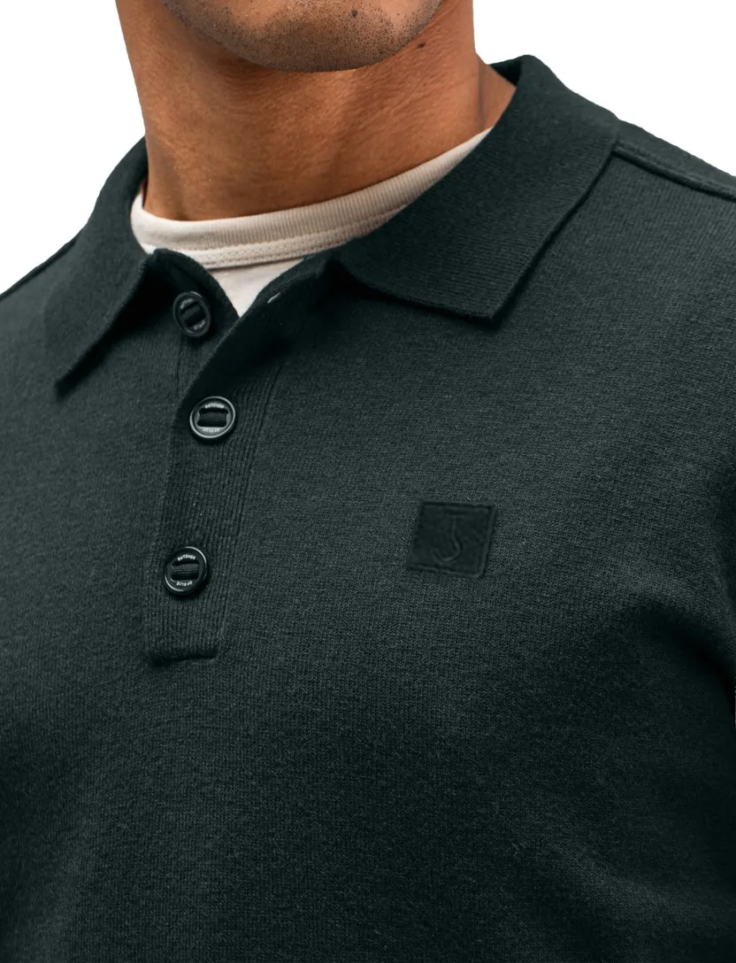 Poloshirt Butcher of Blue groen wol