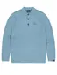 Lichtblauw poloshirt Butcher of Blue gebreid