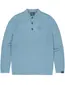 Poloshirt Butcher of Blue lichtblauw wol