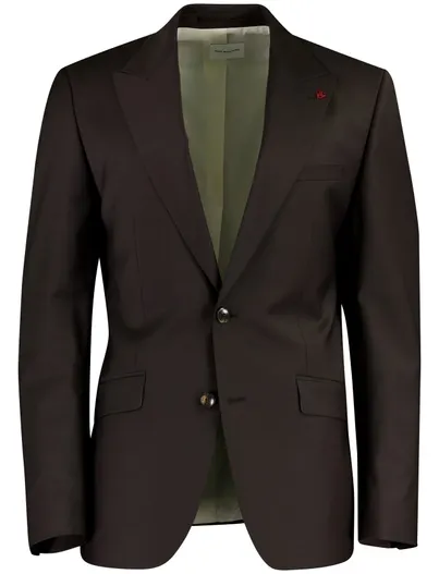 Roy Robson Colbert Roy Robson bruin scheerwol slim fit
