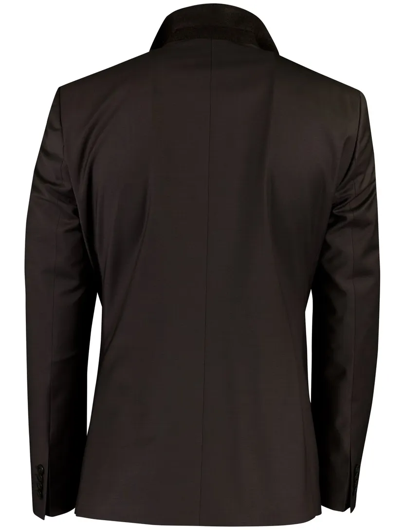 Colbert Roy Robson bruin scheerwol slim fit