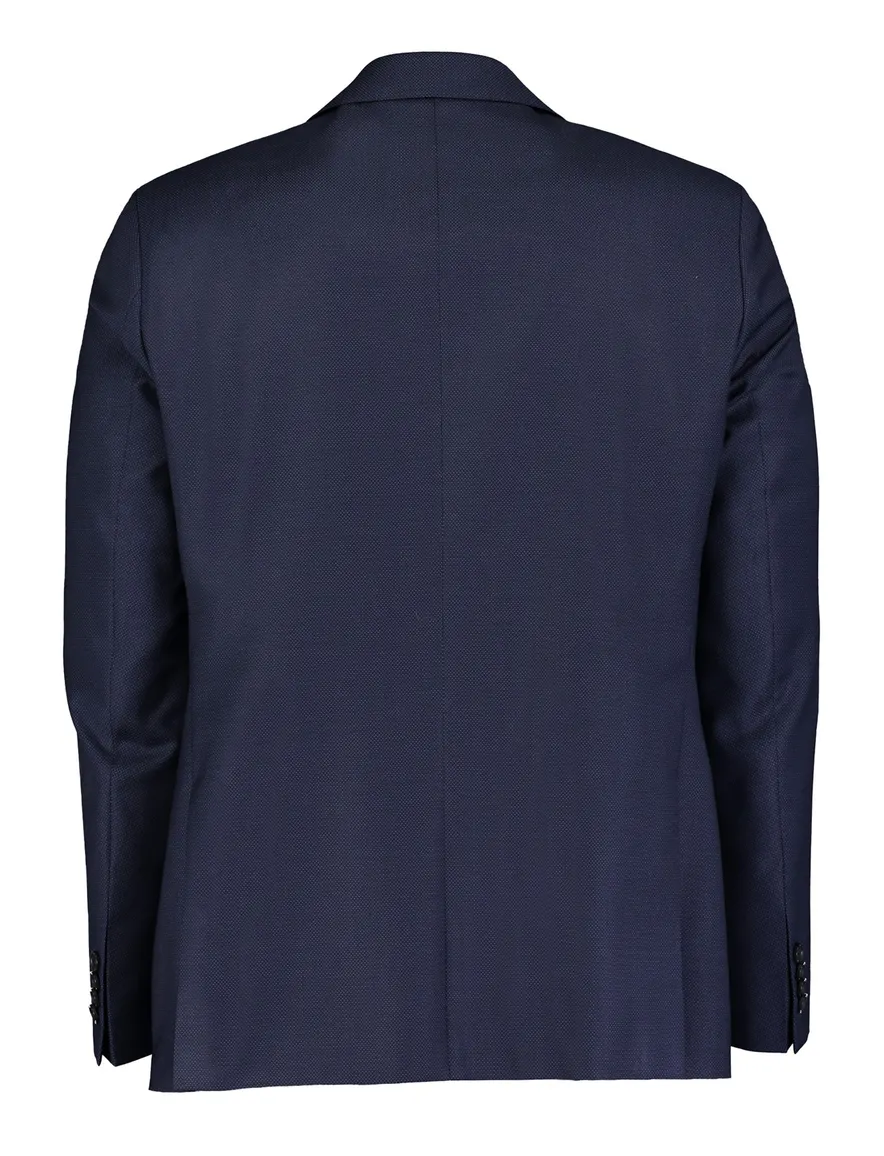 Roy Robson colbert donkerblauw slim fit