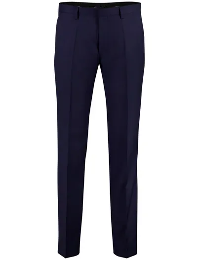 Roy Robson Roy Robson chino scheerwol donkerblauw
