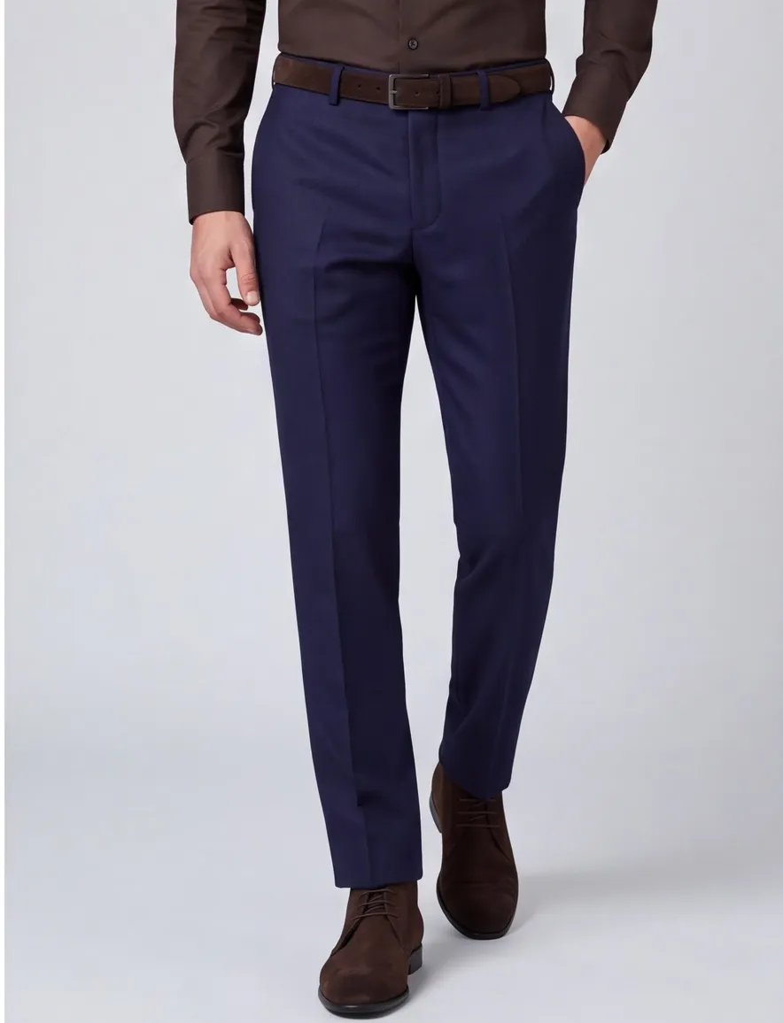 Roy Robson Pantalon donkerblauw