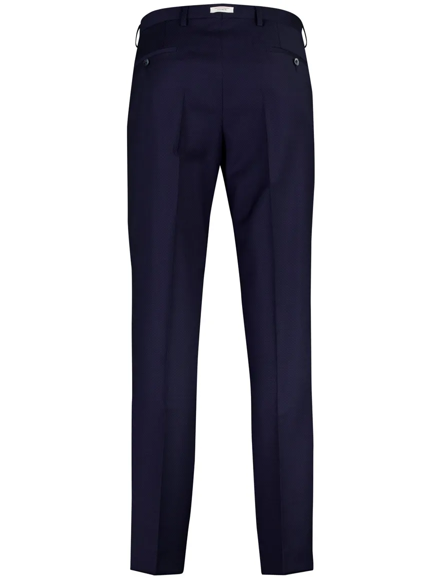 Roy Robson chino scheerwol donkerblauw