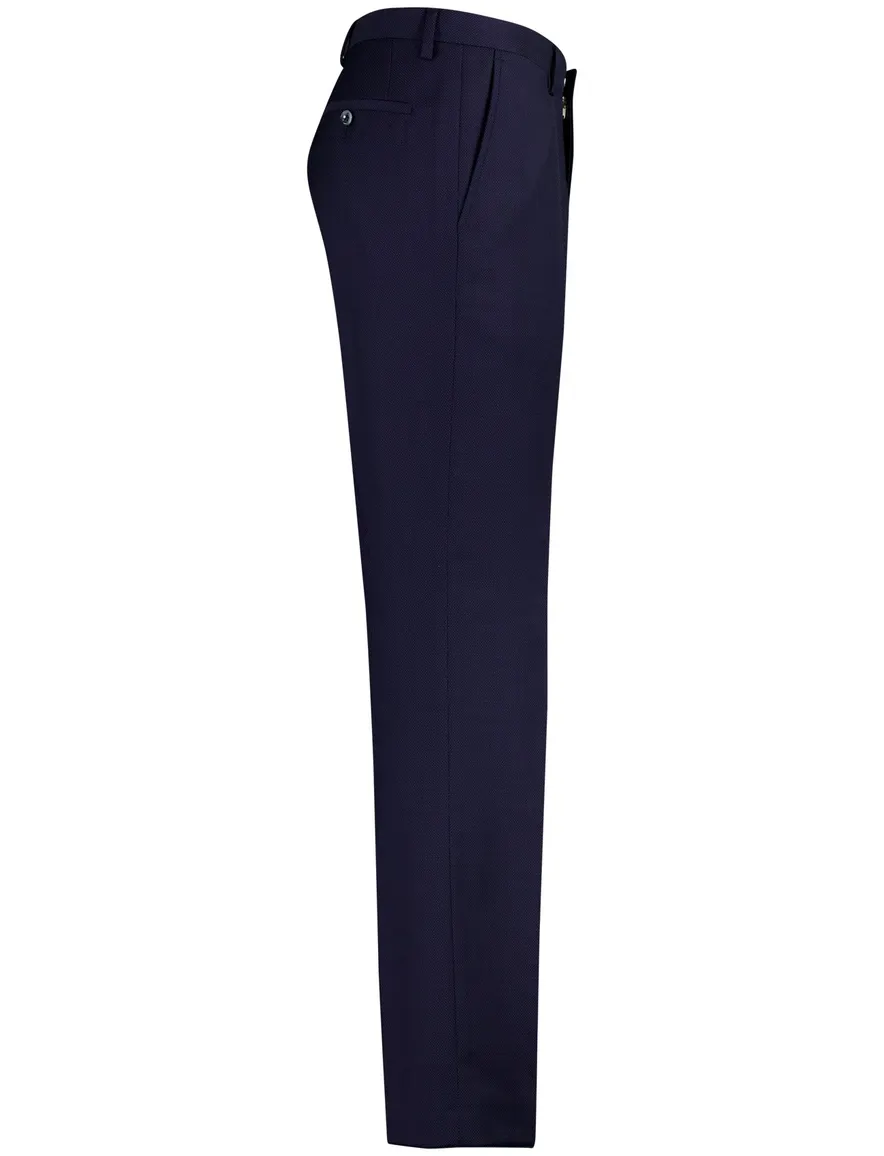 Roy Robson chino scheerwol donkerblauw