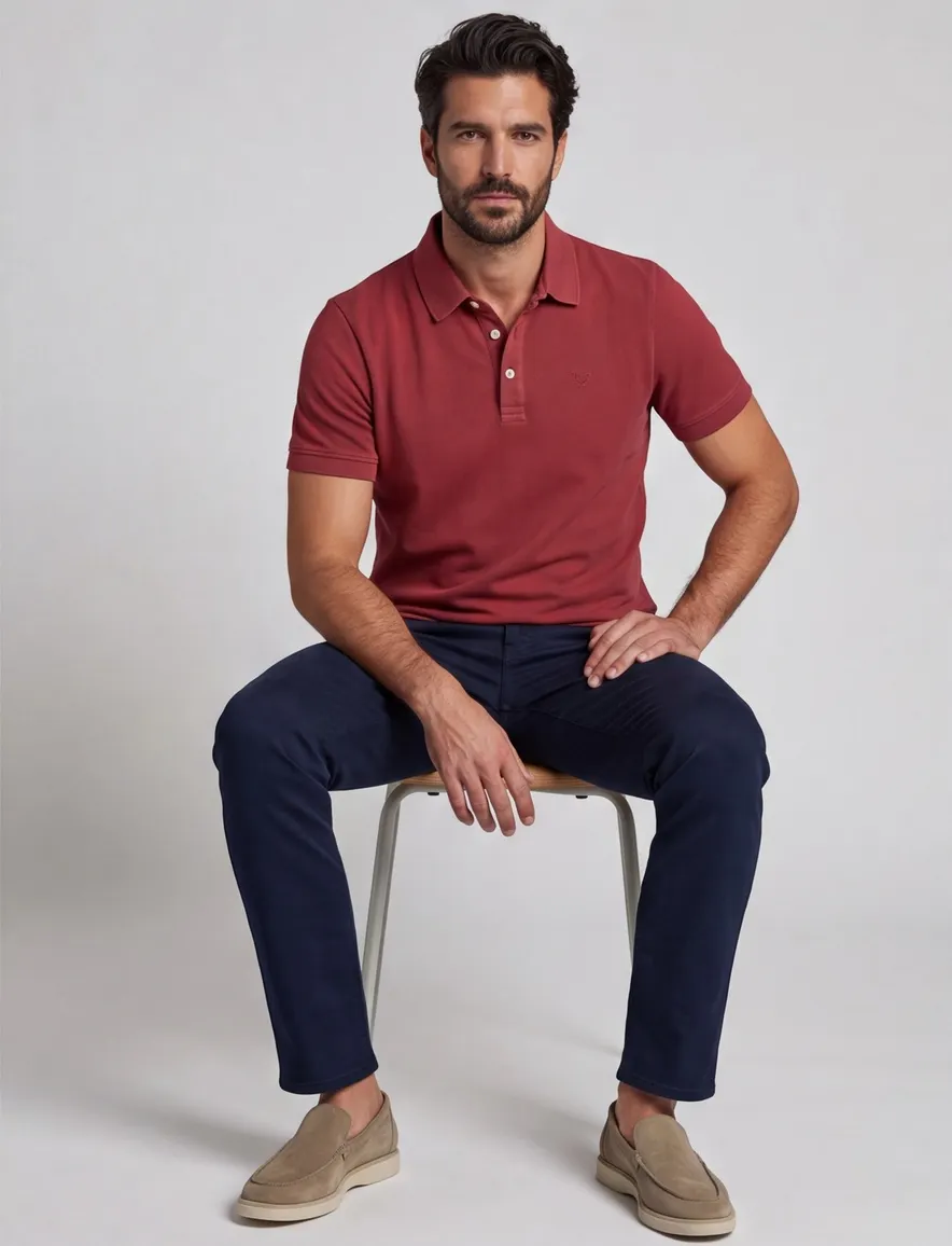 Poloshirt PME Legend rood