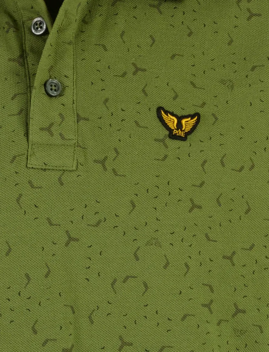 PME Legend poloshirt rood piqué