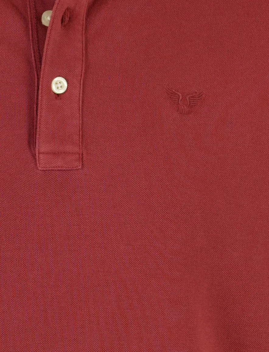 PME Legend poloshirt rood piqué