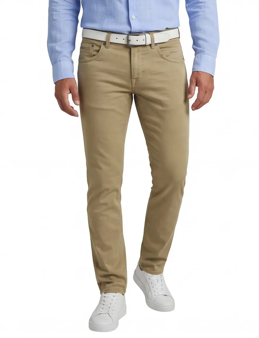 PME Legend Tailwheel chino slim fit bruin