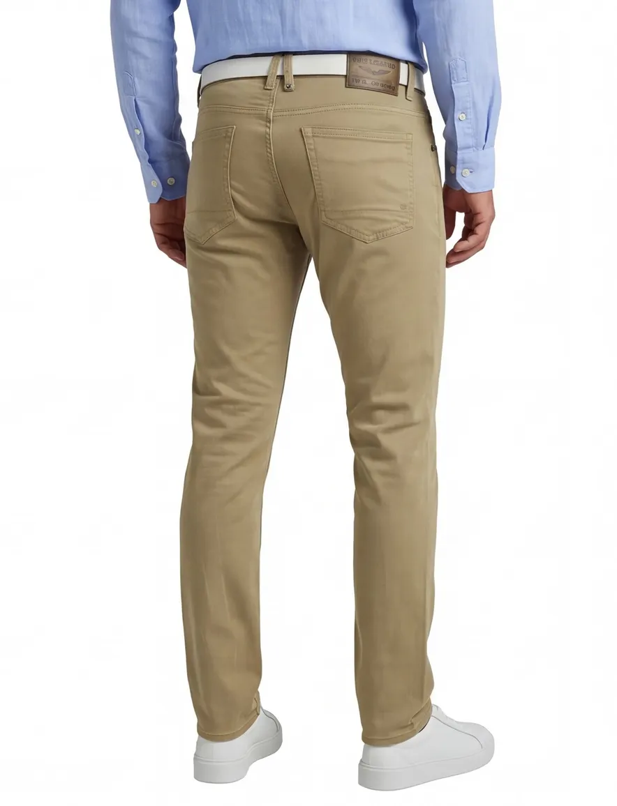 PME Legend Tailwheel chino slim fit bruin