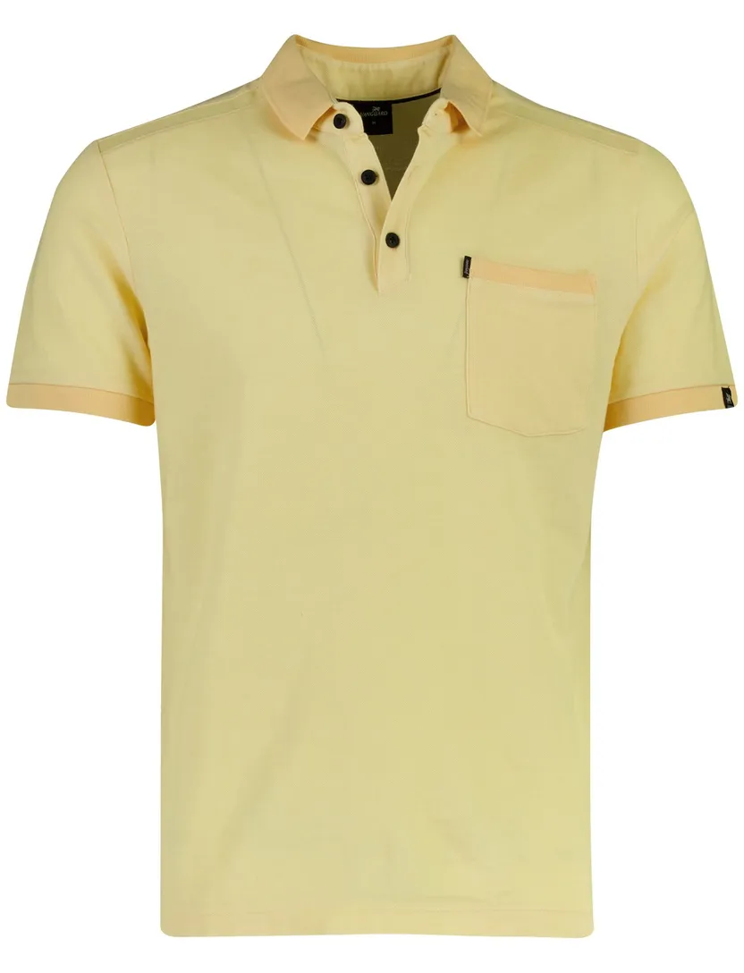 Vanguard Poloshirt V-Hals Oranje