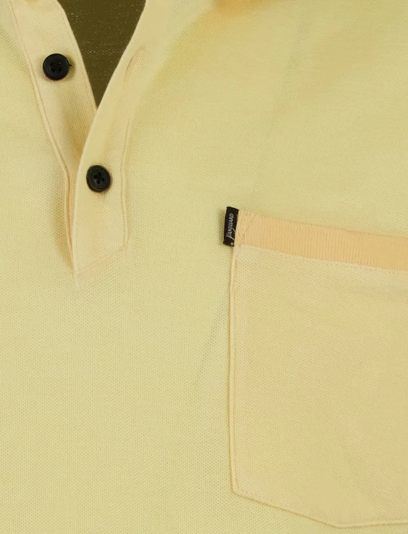 Vanguard Poloshirt V-Hals Oranje