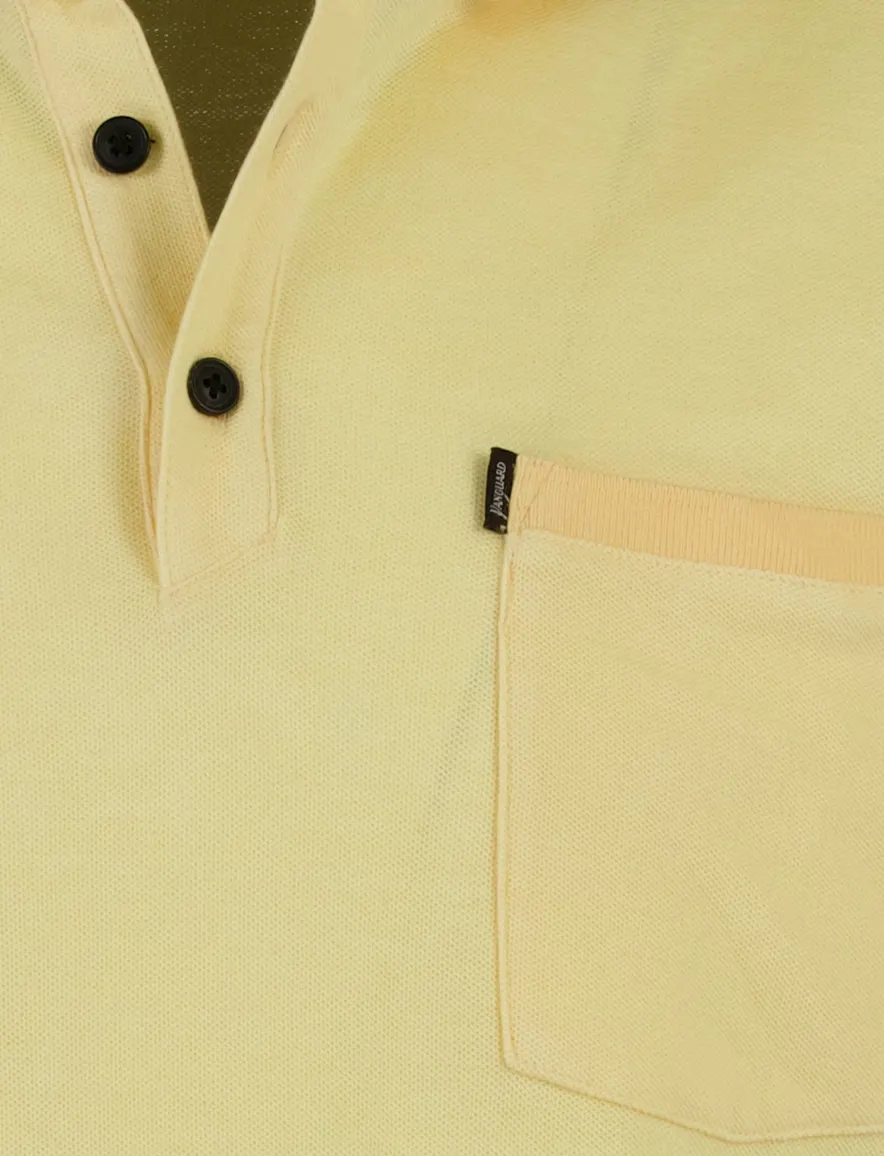 Vanguard Poloshirt V-hals Oranje