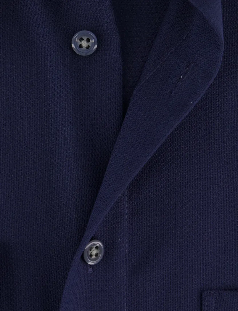 Overhemd Olymp donkerblauw strijkvrij