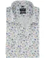 Overhemd Olymp wit bloemen print