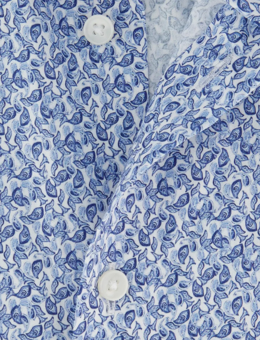 Overhemd Olymp blauw