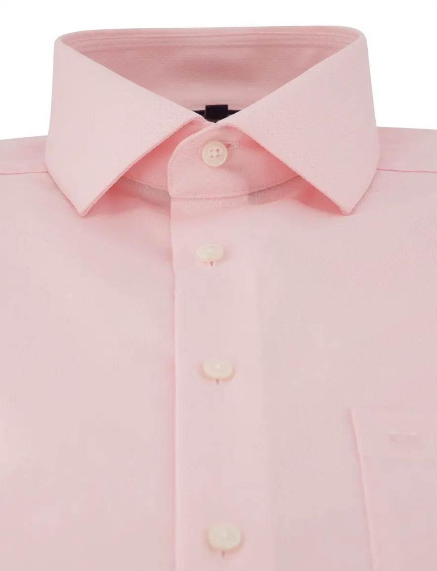 Olymp overhemd roze effen