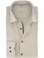 Overhemd Olymp beige slim fit