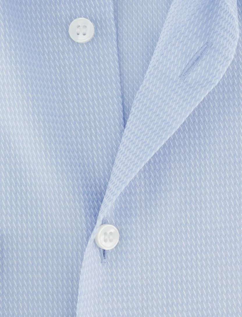Overhemd Olymp lichtblauw slim fit