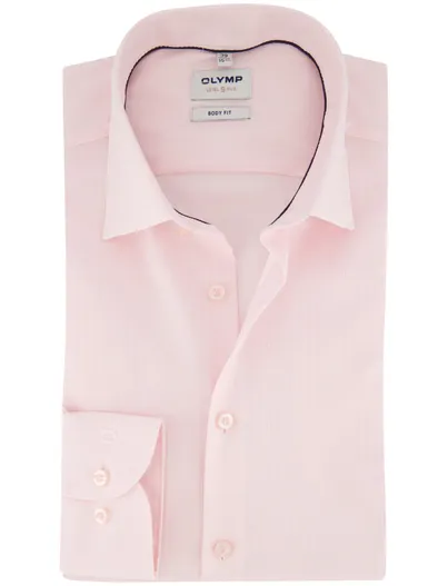 Olymp Olymp overhemd roze effen