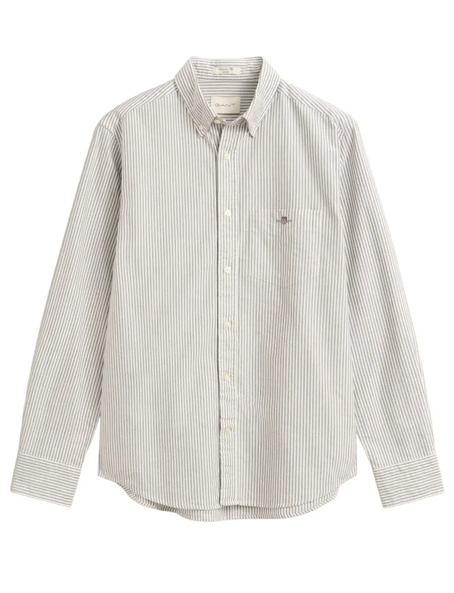 Overhemd Gant beige
