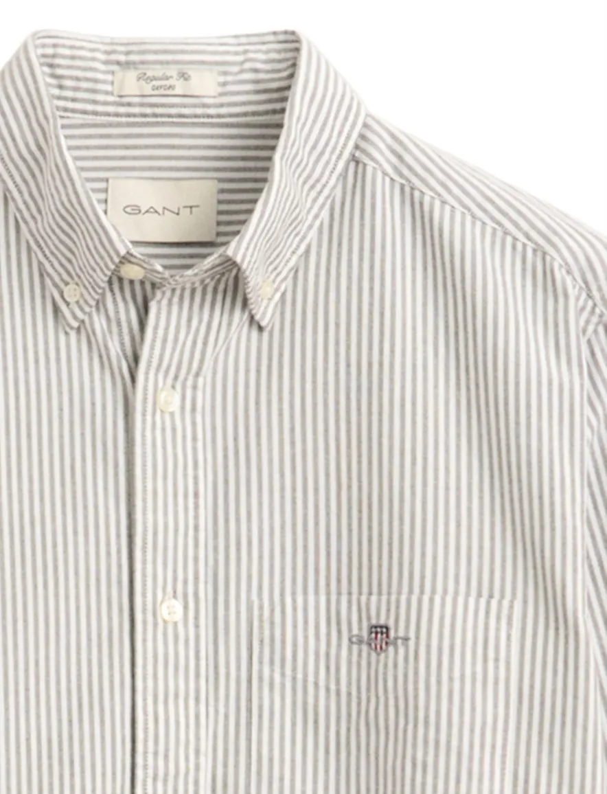 Overhemd Gant creme
