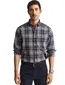 Overhemden Gant Regular Fit blauw taupe