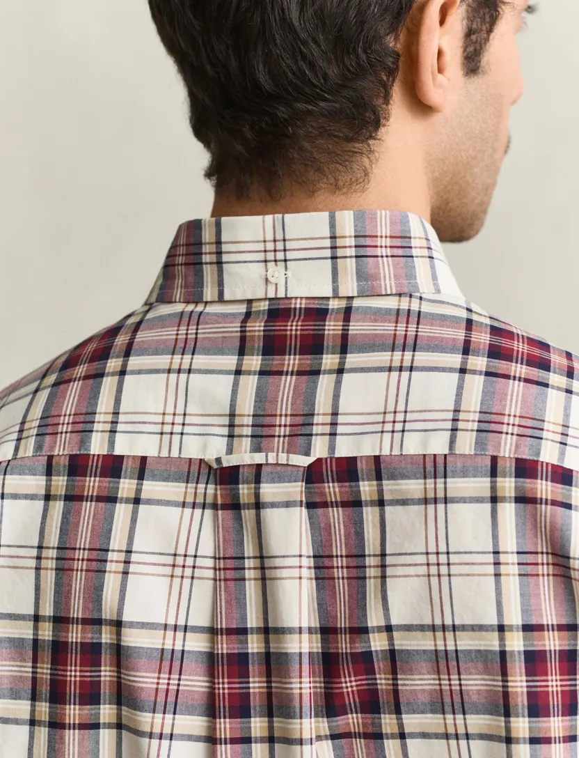 Overhemd Gant Regular Fit rood