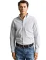 Gant Regular Fit, gestreept geborsteld Oxford overhemd, blauw