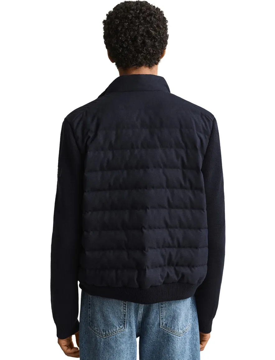 Gant Regular Fit softshell jas donkerblauw