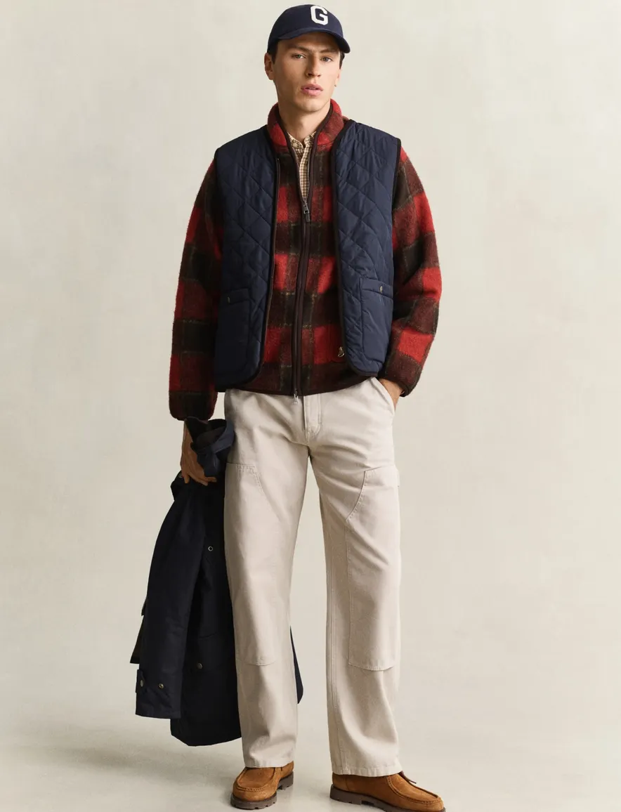 Jas Gant donkerblauw