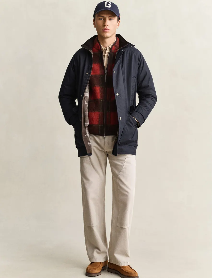 Jas Gant donkerblauw