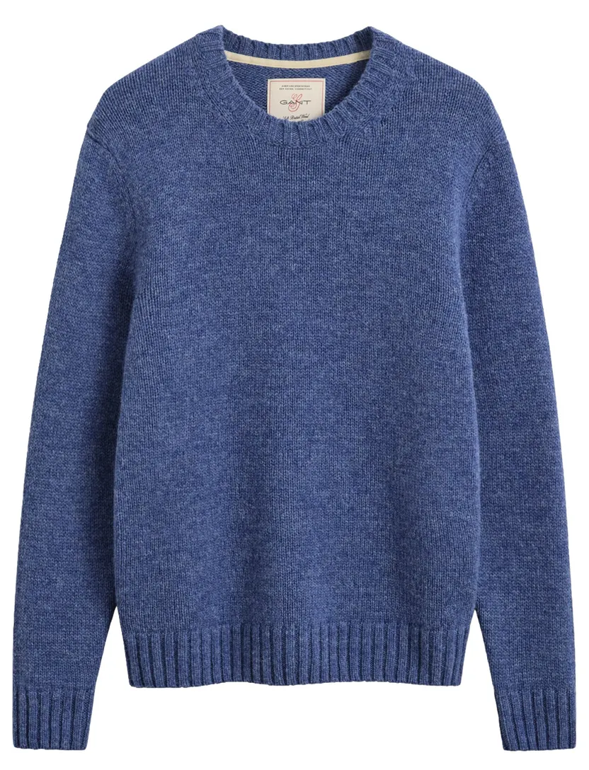 Trui Gant blauw wol