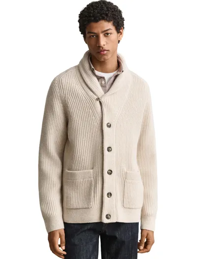 Gant Vest Gant creme