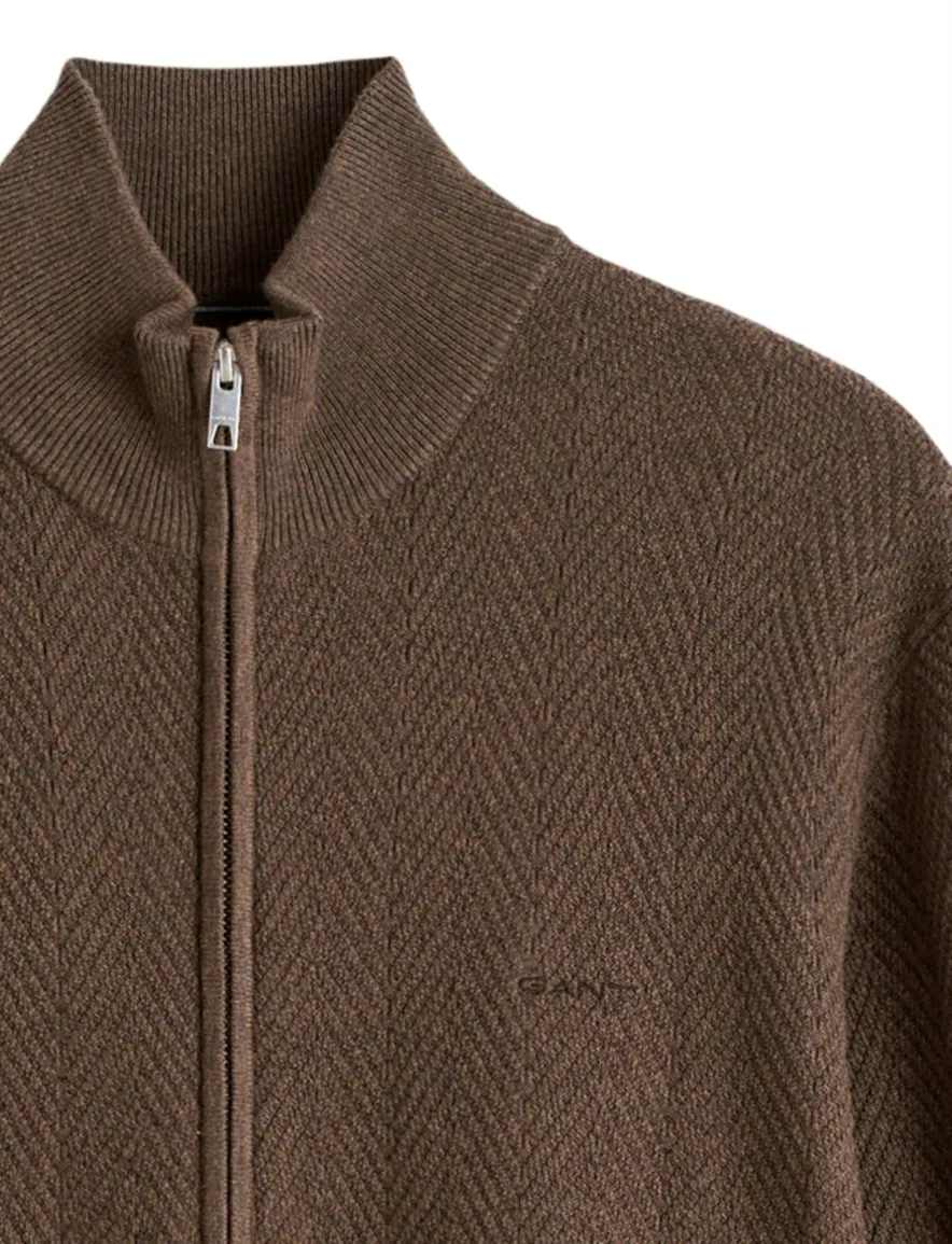 Vest Gant bruin