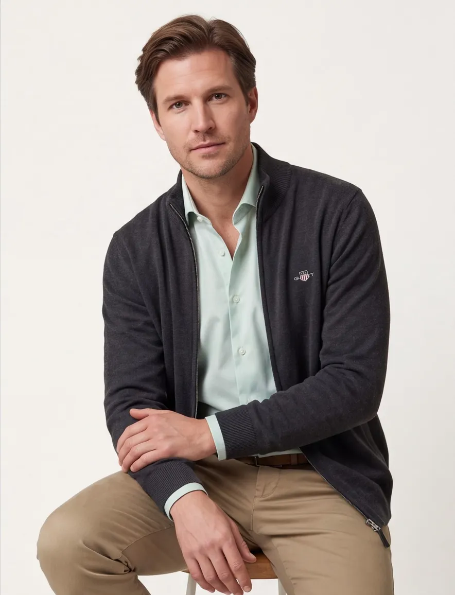 Vest Gant groen