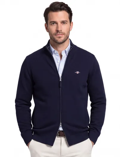 Gant Vest Gant donkerblauw