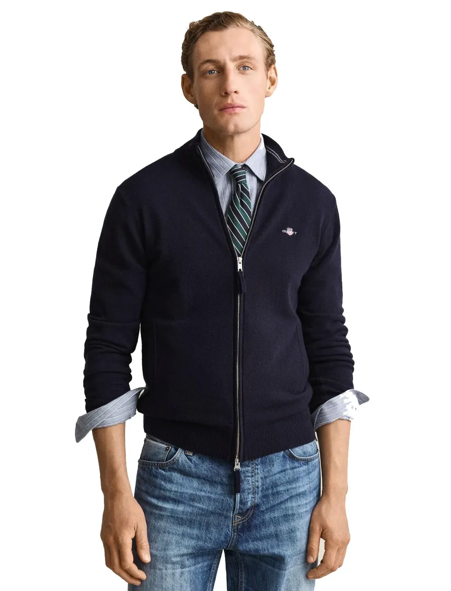 Vest Gant donkerblauw