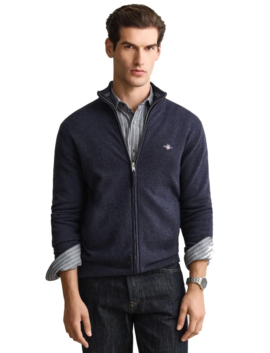 Vest Gant donkerblauw