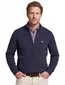 Vest Gant Regular Fit donkerblauw lamswol