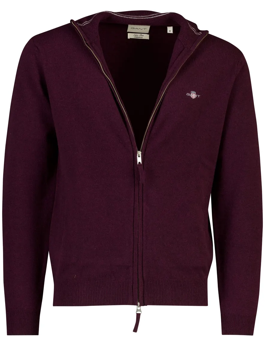 Vest Gant aubergine