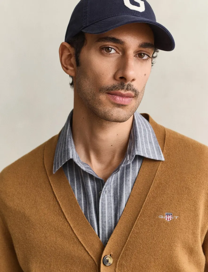 Vest Gant camel