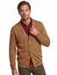 Gant Regular Fit vest camel lamswol