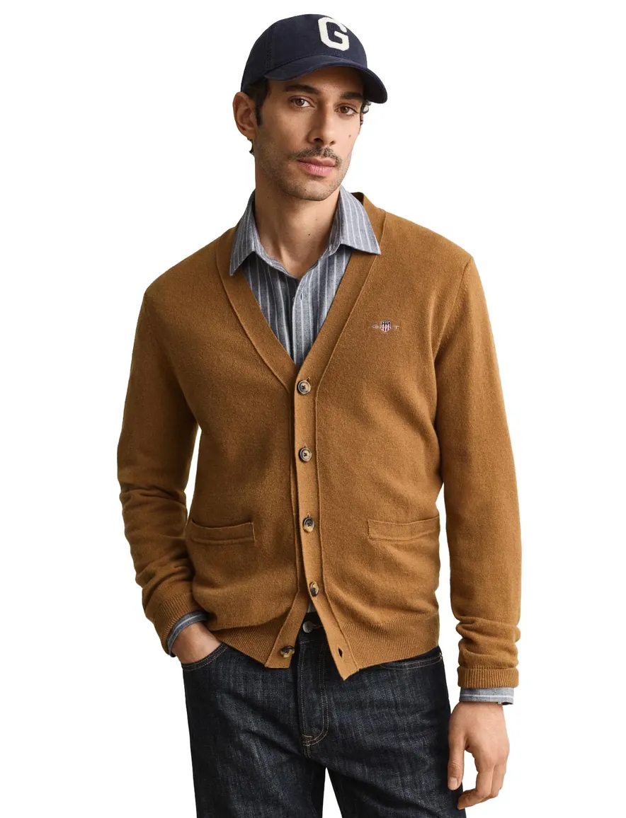 Vest Gant camel