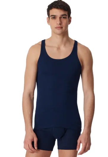 Schiesser Ondergoed Schiesser Original Classics donkerblauw 2-pack